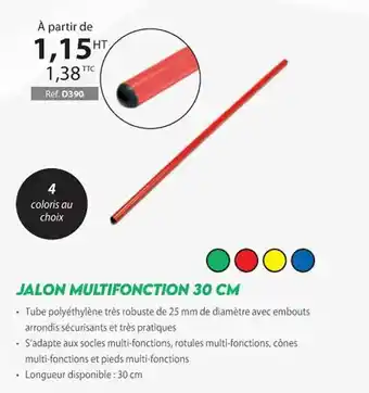 Casal Sport Jalon multifonction 30 cm offre