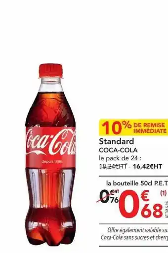 METRO Coca-cola standard offre