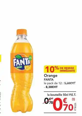 METRO Fanta orange offre