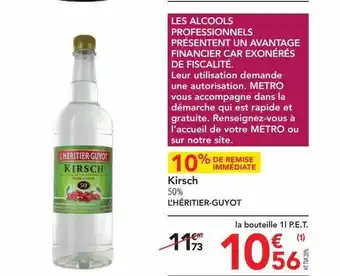 Kirsch l'héritier-guyot