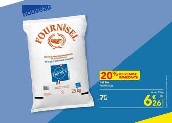 METRO Sel fin fournisel offre