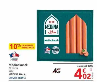 METRO Médinaknack médina halal offre