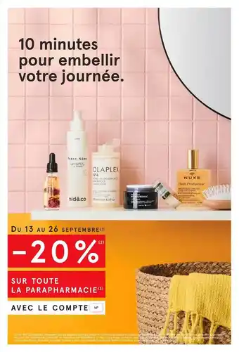 Monoprix Parapharmacie offre