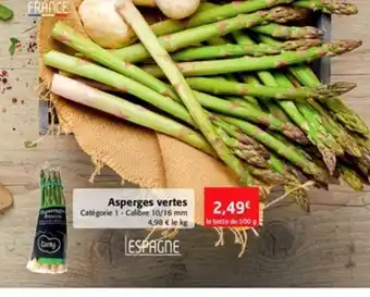 Colruyt Asperges vertes offre