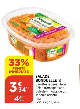 Maximarché Bonduelle Salade offre