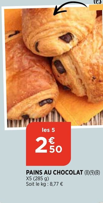Maximarché Pains Au Chocolat offre
