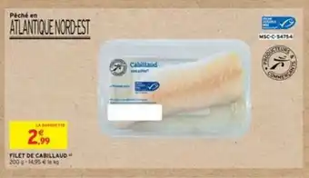 Intermarché Filet de Cabillaud offre
