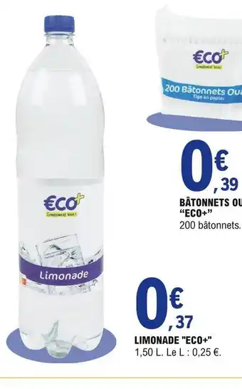 E.Leclerc Limonade eco+ offre