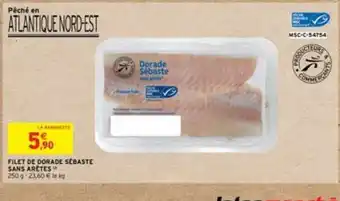 Intermarché Filet de Dorade sébaste offre