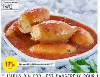 Intermarché Calamars Farcis à La Catalane offre