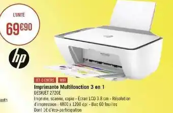 Imprimante multifonction 3 en 1 hp