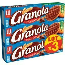 BISCUITS GRANOLA AU CHOCOLAT AU LAIT