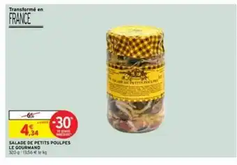 Intermarché Salade de Petits Poulpes Le Gourmand offre