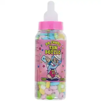 Action Bouteille de bonbons Dr. Candy offre