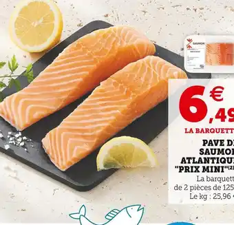 Pavé de saumon atlantique "prix mini"