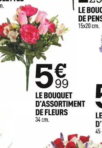 Centrakor Le bouquet d’assortiment de fleurs offre