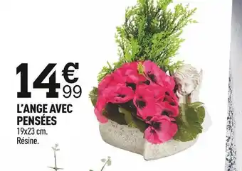 Centrakor L’ange avec pensées offre