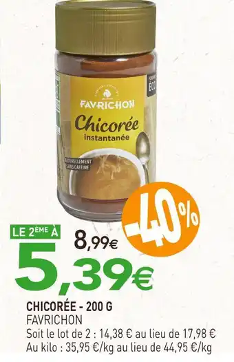 Favrichon chicorée