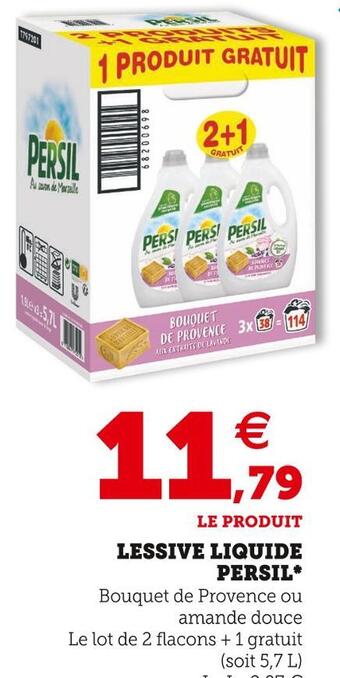 U Express Persil lessive liquide* offre