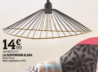 Centrakor La suspension alara offre