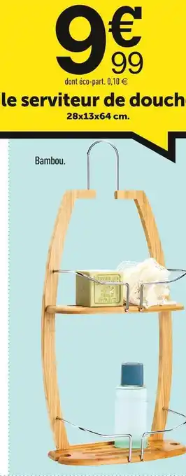 Le serviteur de douche