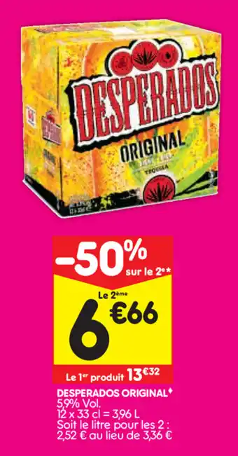 Leader Price Desperados original offre
