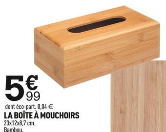 Centrakor La boîte à mouchoirs offre
