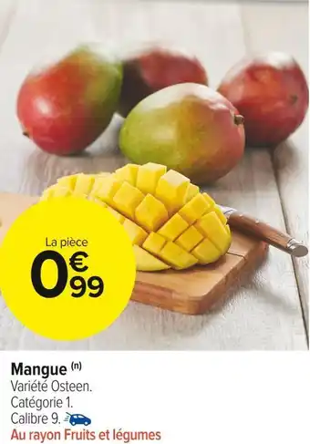 Carrefour Market Mangue offre