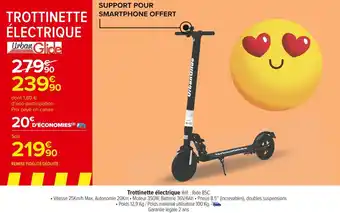 Carrefour Market Urban glide trottinette électrique offre