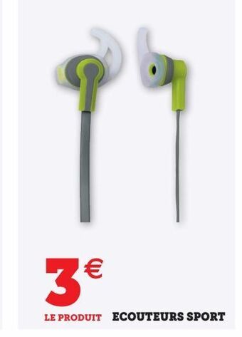Hyper U Écouteurs sport offre