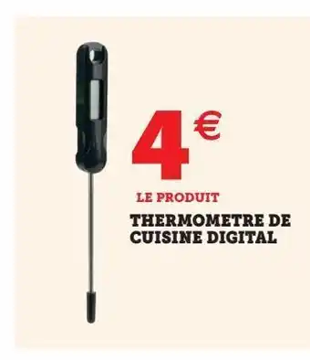 Hyper U Thermometre de cuisine digital offre