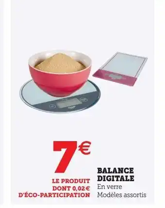 Balance digitale