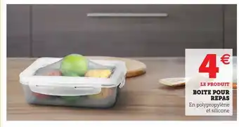 Hyper U Boite pour repas offre