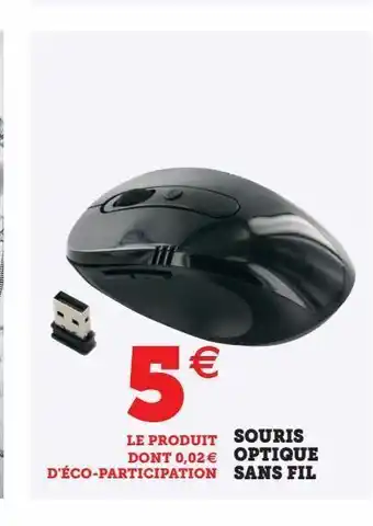 Hyper U Souris optique sans fil offre