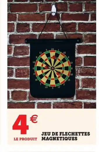 Hyper U Jeu de flechettes magnetiques offre