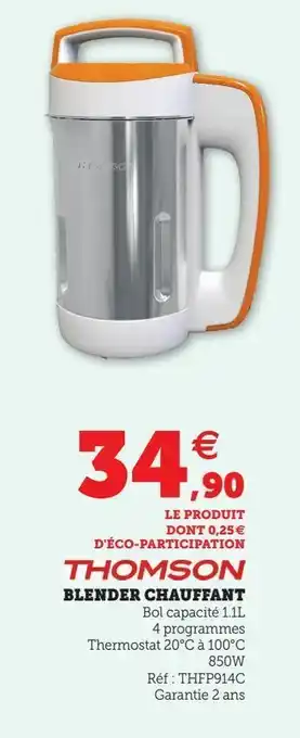 Hyper U Blender chauffant offre