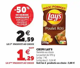 Hyper U Chips lay's offre