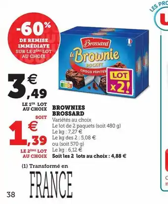 Hyper U Brownies brossard offre
