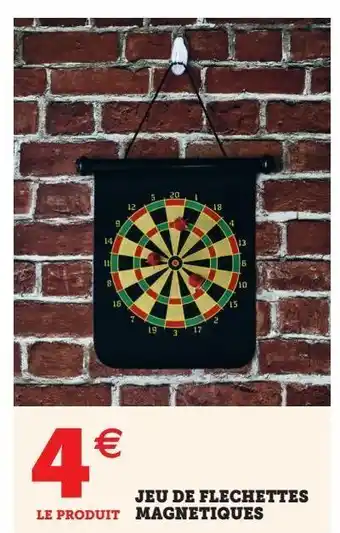 Jeu de flechettes magnetiques