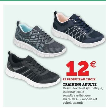 Super U Training adulte offre
