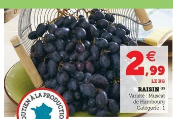 U Express Raisin offre