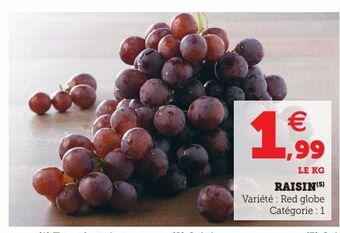 U Express Raisin offre