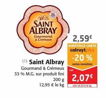 Colruyt Saint albray offre