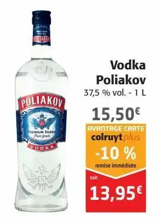 Colruyt Vodka poliakov offre