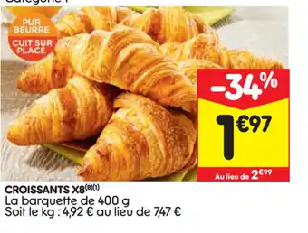 Leader Price Croissants x8 offre