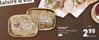 Lidl Terrine offre