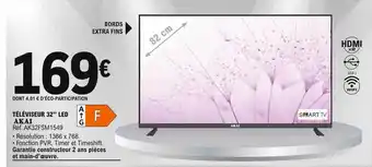 E.Leclerc Téléviseur 32 offre