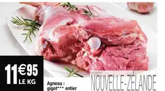 Cora x Carrefour Agneau : gigot***entier offre