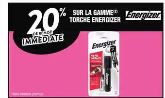 Cora x Carrefour La gamme torche energizer offre