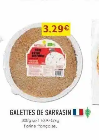 Naturalia Galettes de sarrasin offre